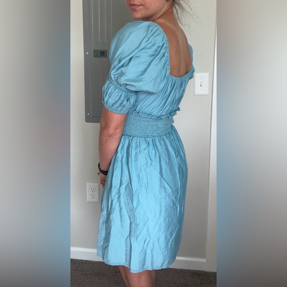 Nsr Sylvie Dress in Blue - Picture 4 of 4